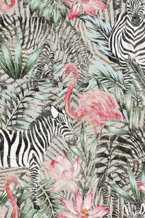 Mural gresowy 60x60 ZEBRA MINI MAT