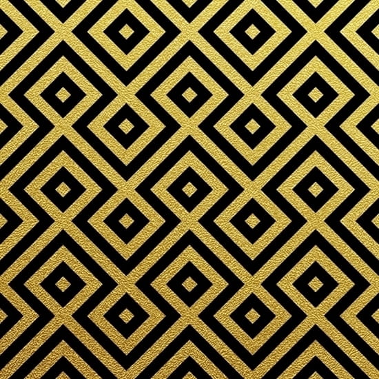Mural gresowy 60x60 GOLD-1 BLACK MAT