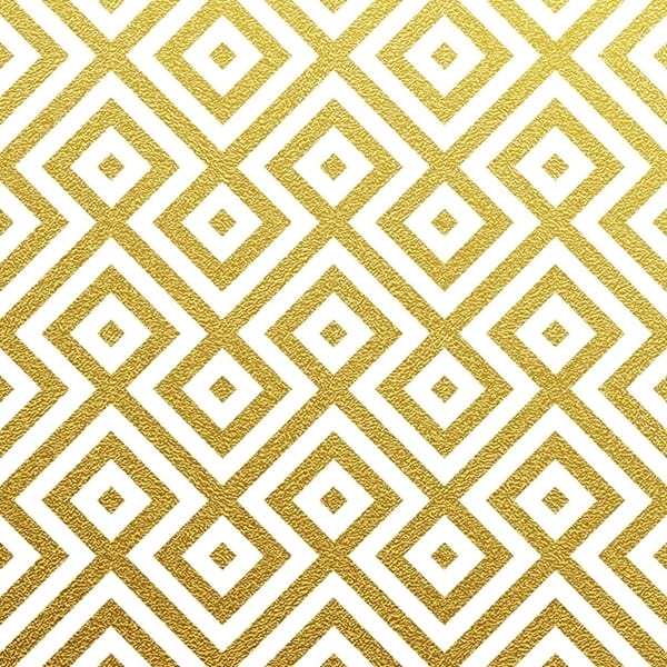 Mural gresowy 60x60 GOLD-1 WHITE MAT