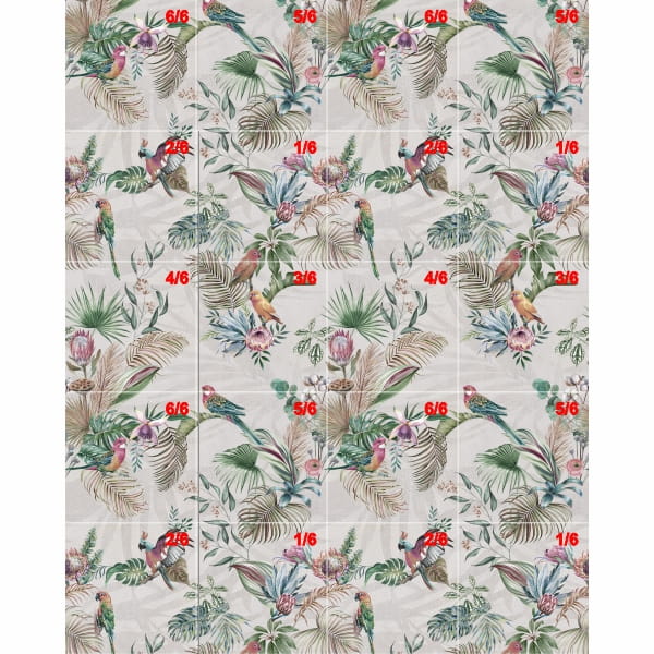 Mural gresowy 60x60 Eden Grey 5/6 MAT - obrazek 2