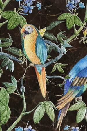 Mural gresowy 60x60 GARDEN MOKKA-1 STR-S