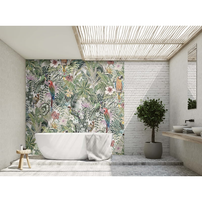 Mural gresowy 60x60 PRESTIGE JUNGLE-2 LIGHT 3/6 MAT - obrazek 3