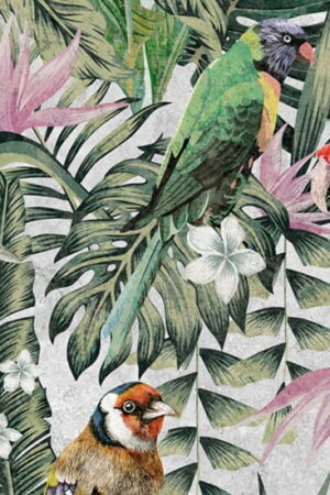 Mural gresowy 60x60 PRESTIGE JUNGLE-2 LIGHT 3/6 MAT