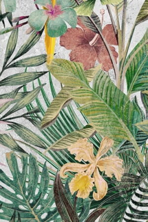 Mural gresowy 60x60 PRESTIGE JUNGLE-2 LIGHT 4/6 MAT