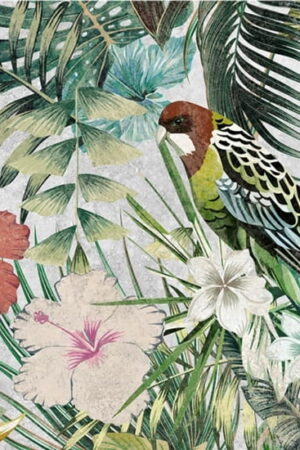 Mural gresowy 60x60 PRESTIGE JUNGLE-2 LIGHT 6/6 MAT