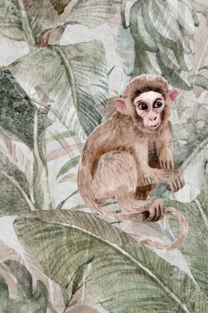 Mural gresowy 60x60 EXOTIC BEIGE MONKEY 2/4 MAT