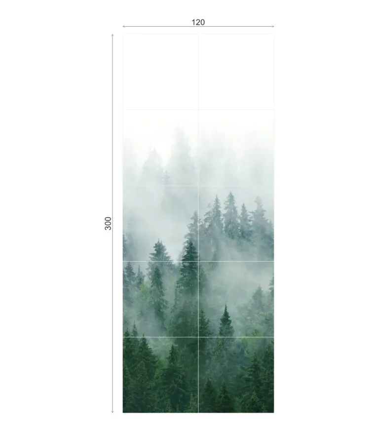 Ceramik Studio Obraz Wielkoformatowy płytka gres MISTIC 300×120 - obrazek 2