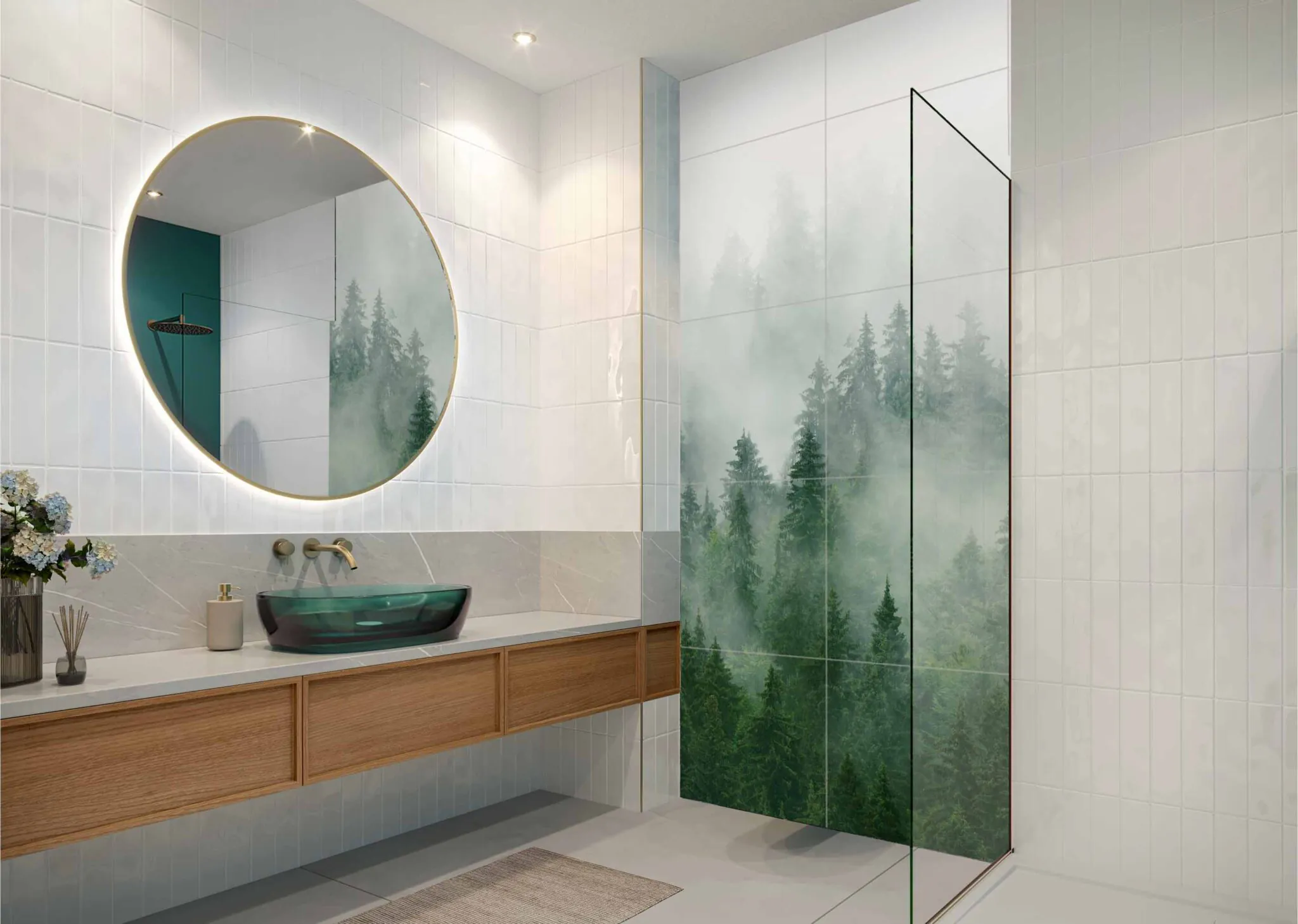 Ceramik Studio Obraz Wielkoformatowy płytka gres MISTIC 300×120