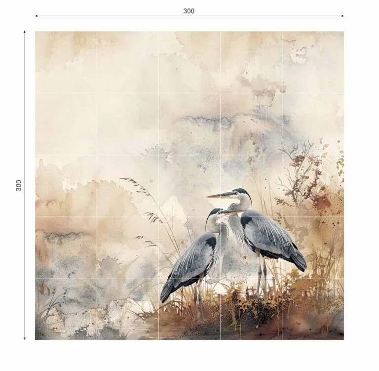 Ceramik Studio Obraz Wielkoformatowy płytka gres HIRO BEIGE 300×300 - obrazek 2