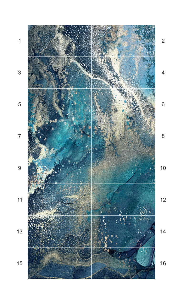 Ceramik Studio Obraz Wielkoformatowy płytka gres OCEAN BLUE 240×120 - obrazek 2