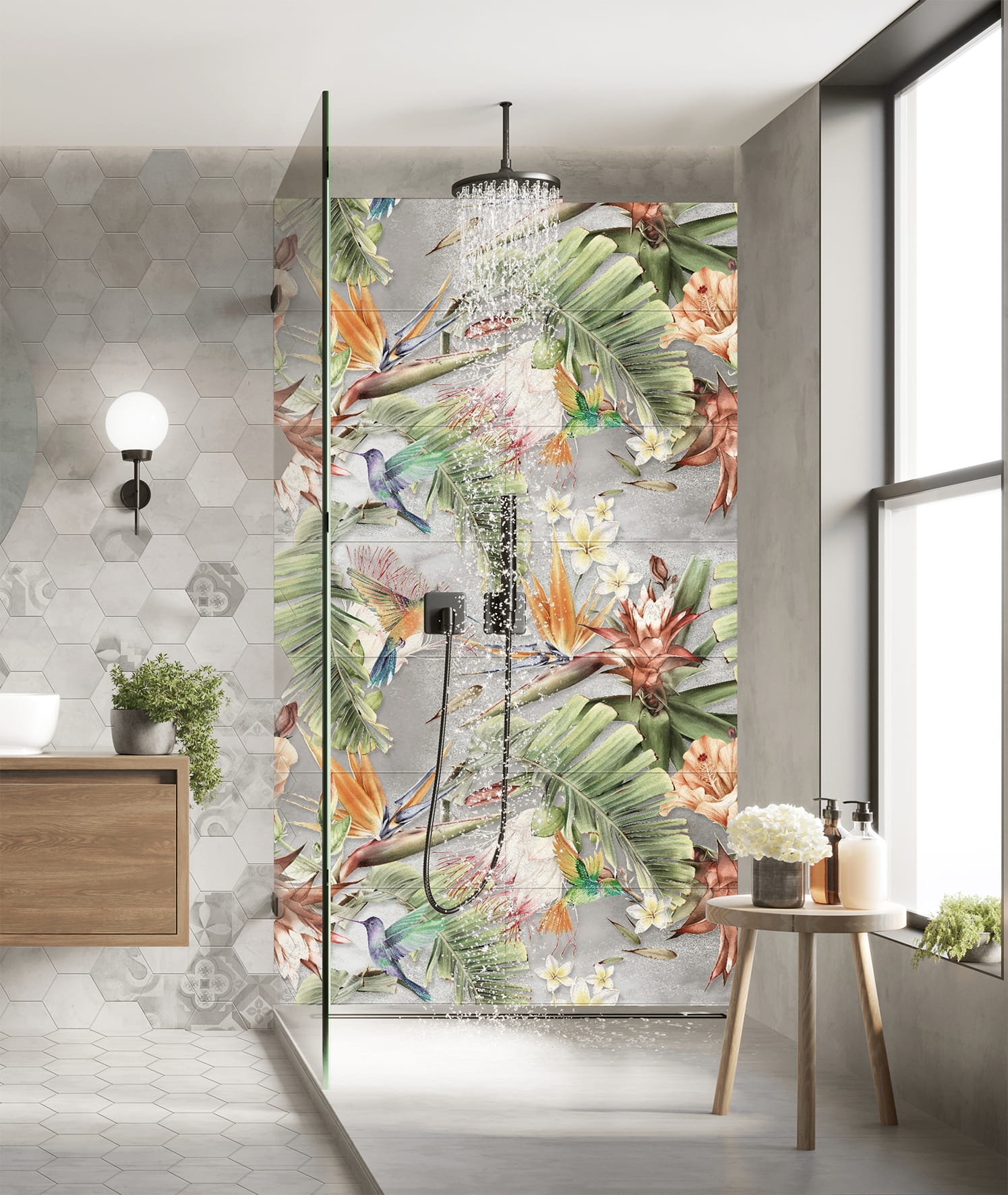 Ceramik Studio Obraz Wielkoformatowy płytka gres Koliber 120×120 - obrazek 2