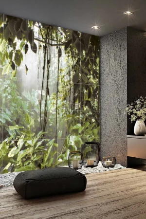 Ceramik Studio Obraz Wielkoformatowy płytka Gres Rain Forest 300×300