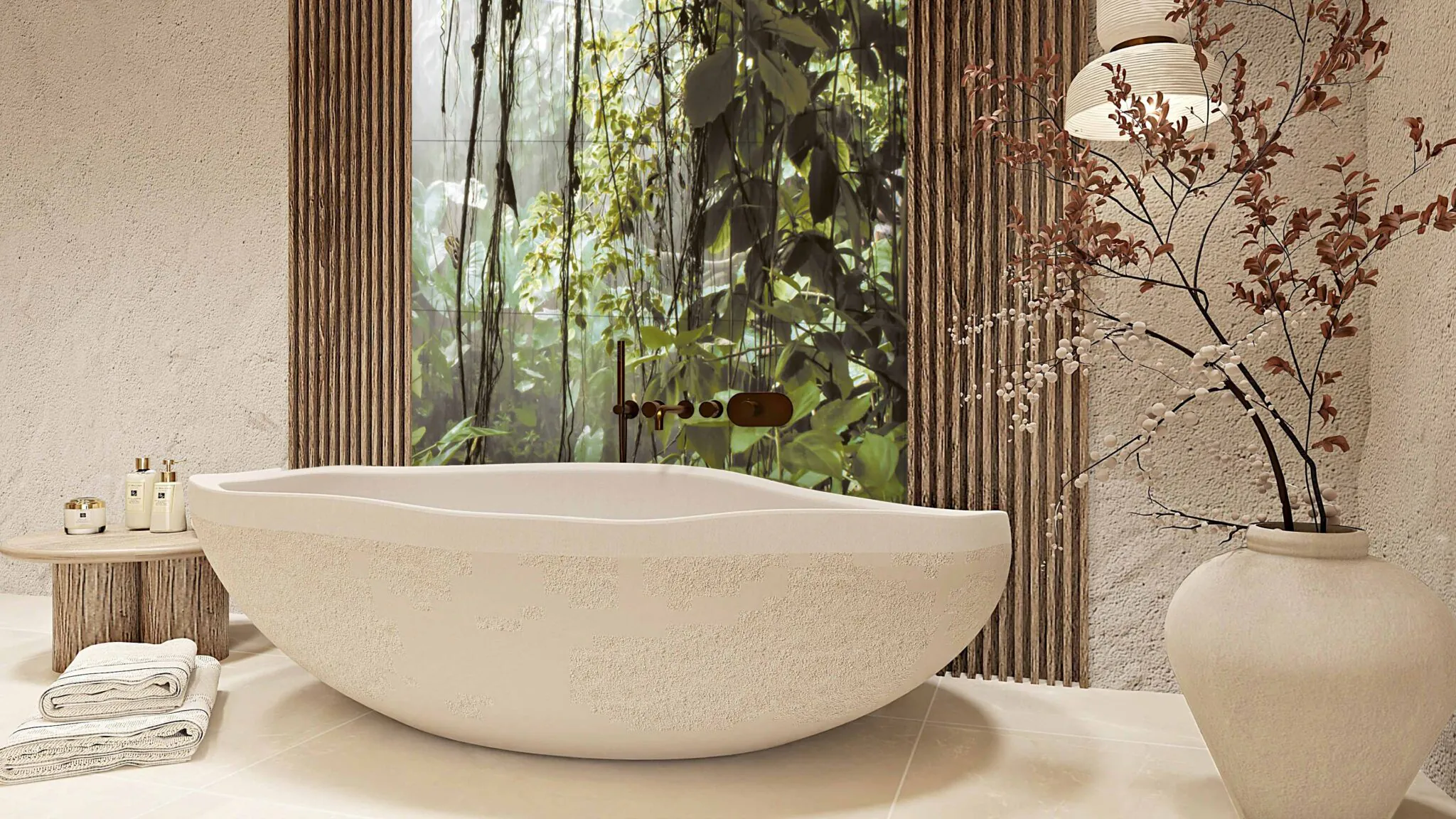 Ceramik Studio Obraz Wielkoformatowy płytka gres Rain Forest 300×180 - obrazek 3