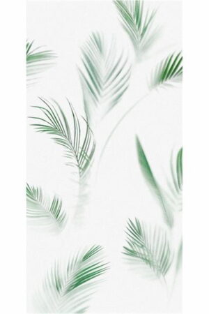 Mural gresowy 120x60 SOFT PALMS-2 WHITE A SUGAR