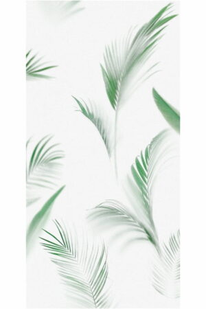 Mural gresowy 120x60 SOFT PALMS-2 WHITE B SUGAR