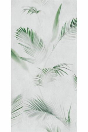 Mural gresowy 120x60 SOFT PALMS-2 CEMENT C SUGAR