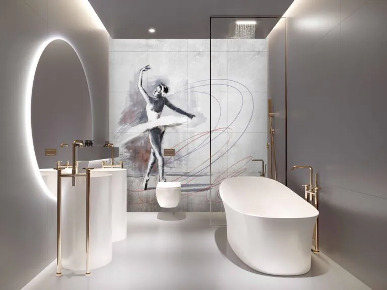 Ceramik Studio Obraz Wielkoformatowy płytka gres Balerina 300×240 cm