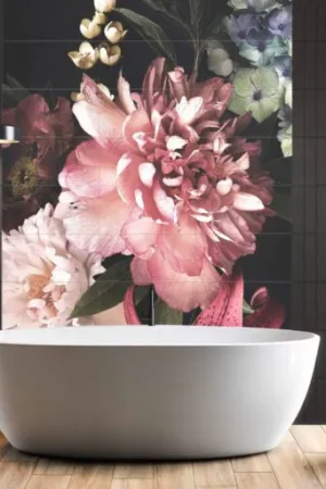 Ceramik Studio Obraz Wielkoformatowy płytka ceramiczna Rembrandt Flowers 180×270 cm