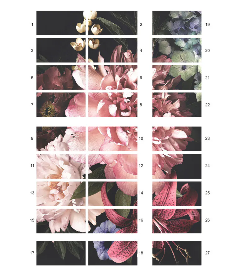 Ceramik Studio Obraz Wielkoformatowy płytka ceramiczna Rembrandt Flowers 180×270 cm - obrazek 2