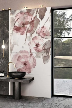 Ceramik Studio Obraz Wielkoformatowy płytka gres Prato Pink 240×120