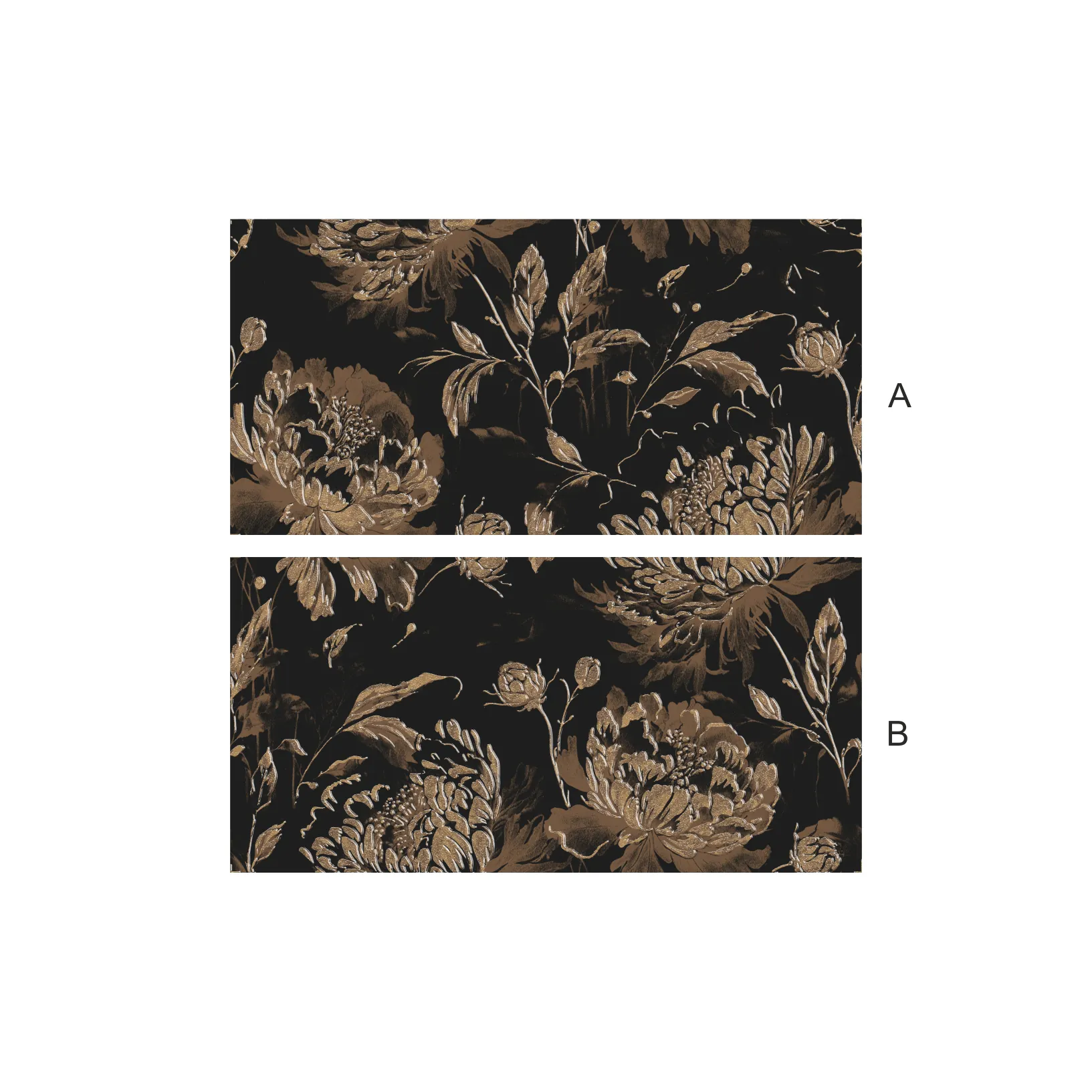 Ceramik Studio Obraz Wielkoformatowy płytka ceramiczna obraz Glamour Gold 120×120 - obrazek 3