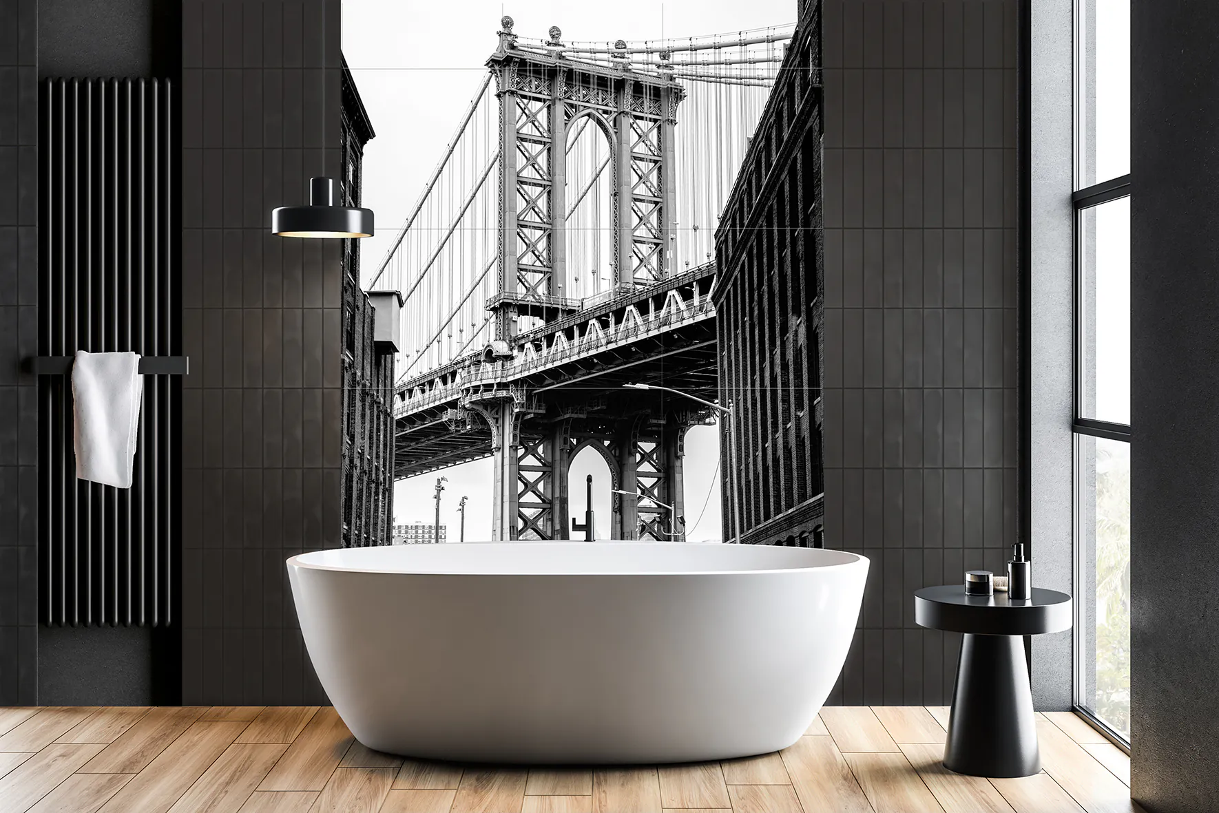 Ceramik Studio Obraz Wielkoformatowy gresowa obraz Brooklyn 180×300