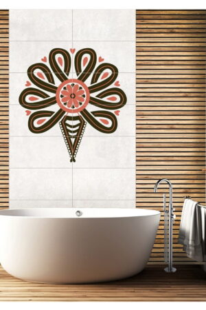 Ceramik Studio Obraz Wielkoformatowy płytka ceramiczna obraz Parzenica 120×120