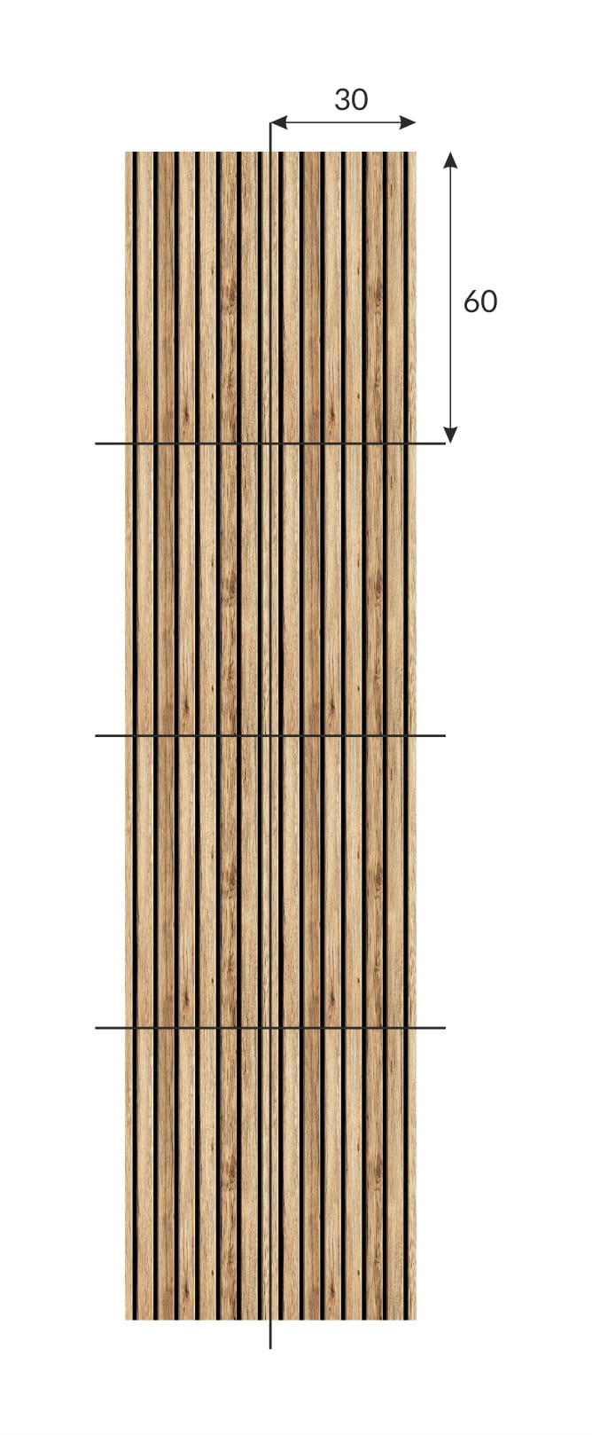 Ceramik Studio Obraz Wielkoformatowy płytka ceramiczna Lamele ceramiczne płytka - obrazek 2