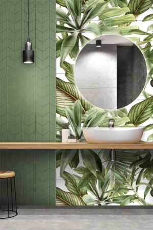 Ceramik Studio Obraz Wielkoformatowy płytka ceramiczna Dominikana Green 120×120