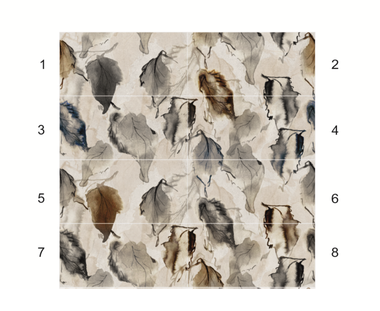 Ceramik Studio Obraz Wielkoformatowy Ceramiczny obraz Organic 120×120 - obrazek 2
