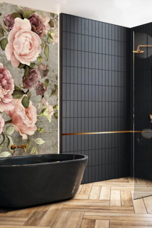 Ceramik Studio Obraz Wielkoformatowy płytka ceramiczna obraz PEONIA 210 x 120