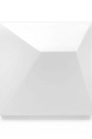 Ceramik Studio płytka ceramiczne Cristal 3D White Matt 12,5×12,5cm