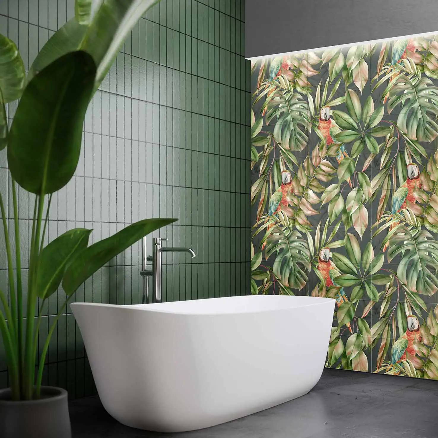 Ceramik Studio płytka ceramiczne Cegiełka Khaki Mat 7,4 cm x 29,9 cm - obrazek 2