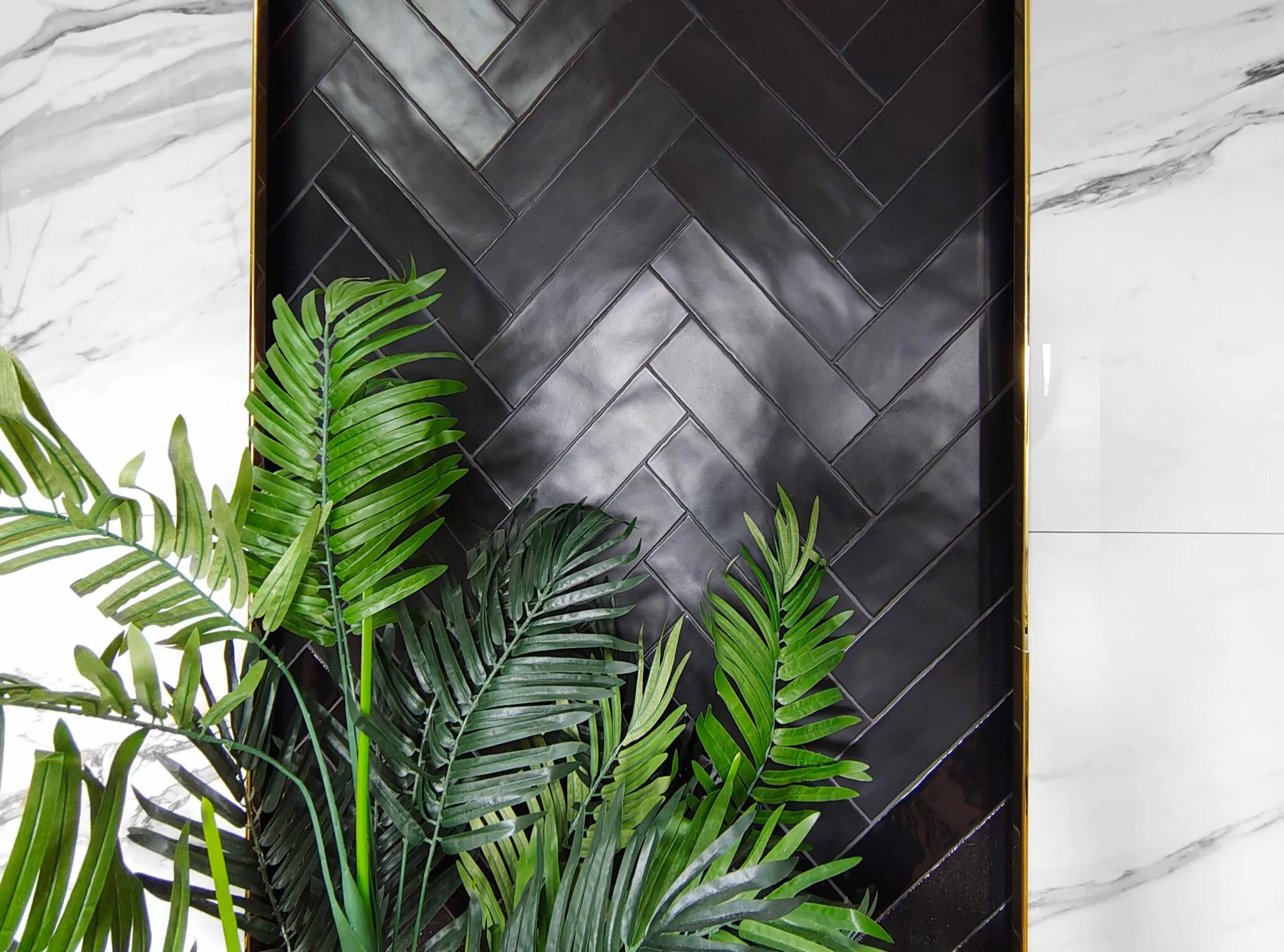 Ceramik Studio płytka ceramiczne Cegiełka Black Mat 7,4 cm x 29,9 cm - obrazek 5